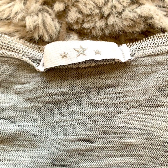 FRENCH 100% COTTON GLITZY ARMY PRINT LONG SLEEVE - Picture 5 of 7